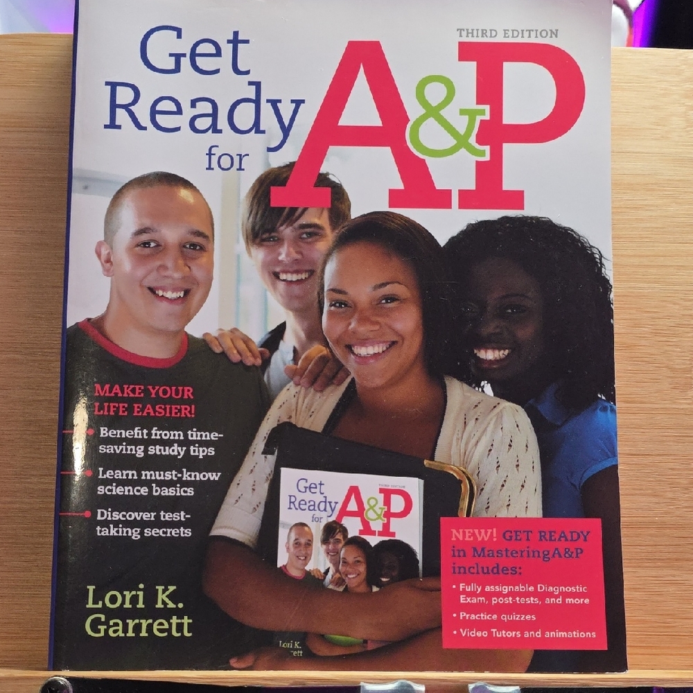 Get Ready for A&P 3rd Edition Book *NEW*